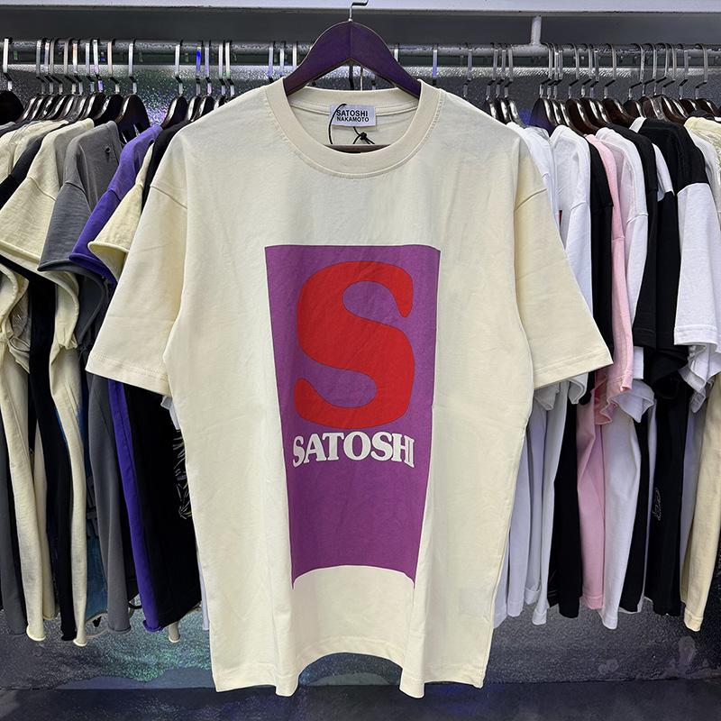 Streetwear Graphics Print Classic Letters Logo Satoshi Nakamoto Tshirt Unisex Unisex Unisex Oversized Cotton Tee T Shirt With Tags