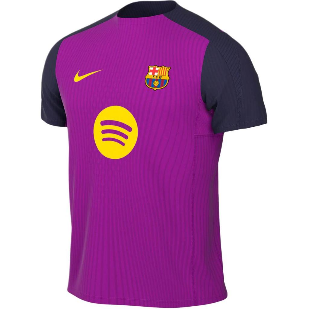 Nike Мужская тренировочная футболка FC Barcelona Dri-FIT приталенного кроя, фиолетовая HJ6570-552