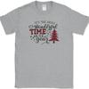It's The Most Wonderful Time Of The Year T-Shirt Christmas Holiday Gift Tee
