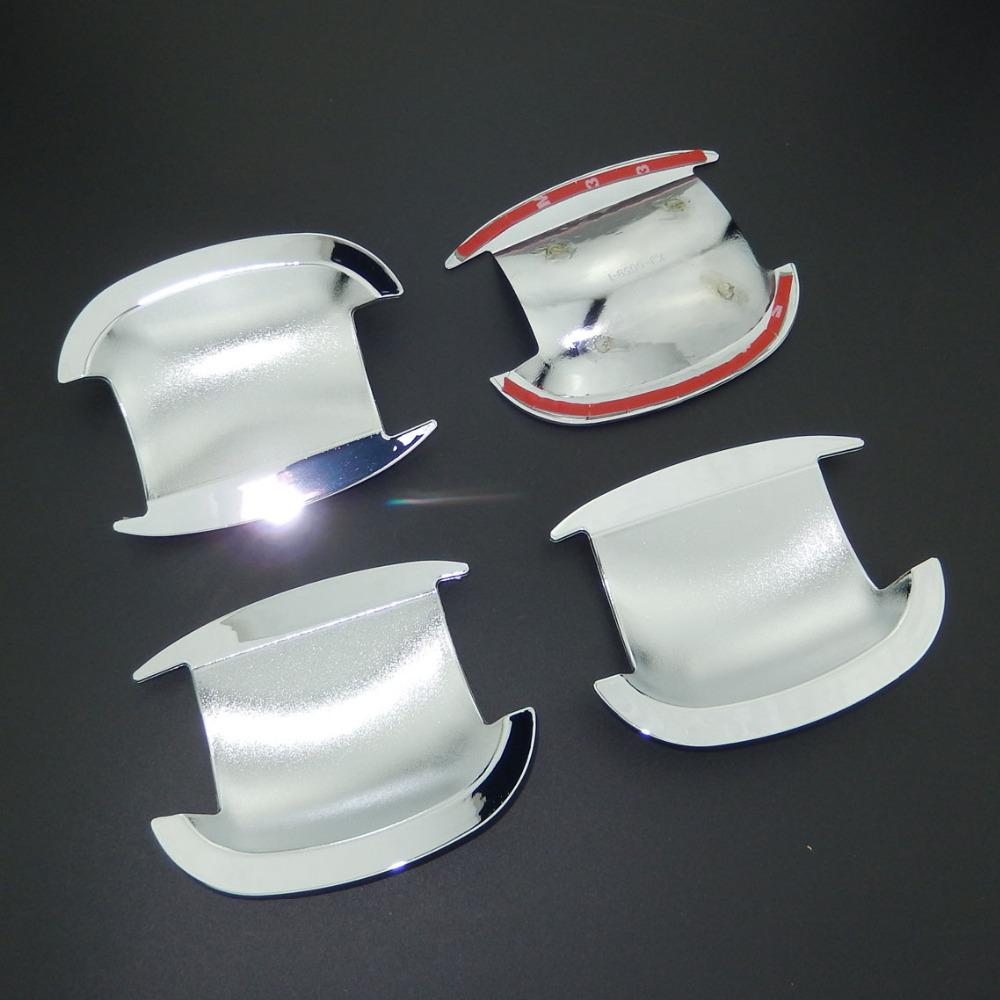 Для Volkswagen VW Sharan MK2 7N 2010-ABS хромированная дверная ручка, накладка на дверную чашу 2011 2012 2013 2014 2015 2016