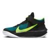 Детские кроссовки Team Hustle D10 FlyEase GS Black Bright Spruce Volt Бирюзовые Barely-Volt DD7303-012