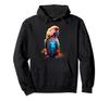 Parrot Wilderness Nature Wild Bird Animal Parrot Fan Hoodie