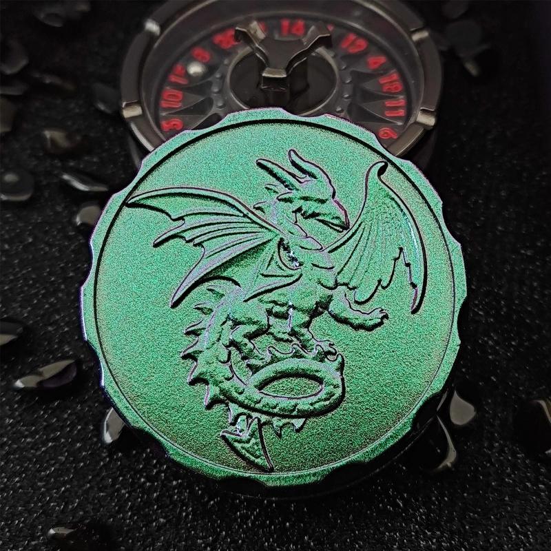 Fingertip Gyro Roulette DND Dice Spinning Games Fingertip для ролевых игр RPG MTG Toy