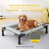 Raised Mesh Medium Large Cat Dog Off-the-ground Pet Bed Removable and Washable Breathable Pet Sofa Moisture-proof with Pillow