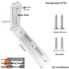 L-Shaped 90-Degree Stainless Steel Angle Bracket for Furniture