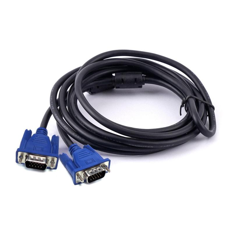 1.3M 3+5 VGA Линия Высокой Четкости Компьютерный Проектор Монитор Видеокабель с Магнитным Кольцом