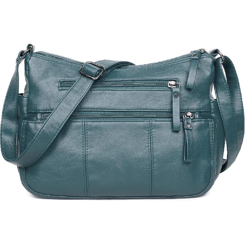 VOLGANIK ROCK Purses for Women Soft PU Leather Shoulder Bag Ladies Crossbody Purse and handbags Lightweight Pocketbook