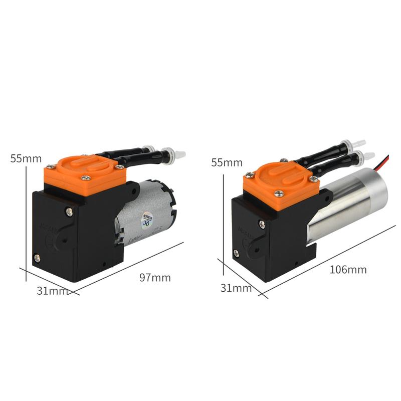 Kamoer 6L/min KVP300 Mini Diaphragm Vacuum Pump 12V 24V DC Motor Negative Pressure 0.05Mpa Suction Pump for Gas Analysis