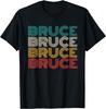 Ретро футболка в винтажном стиле с потертостями Bruce