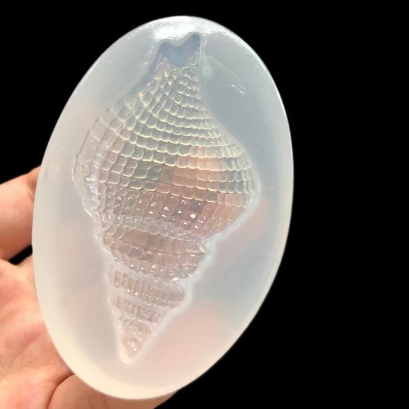 Прозрачная силиконовая форма своими руками для смоляных ракушек, УФ-формы из смолы для инструментов для изготовления подвесок и ювелирных изделий