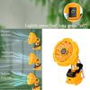 НОВЫЙ беспроводной вентилятор с зажимом для Makita/Dewalt/Bosch/Milwaukee/Black&Decker 14,4-18 В литий-ионный аккумулятор портативный вентилятор для кемпинга с пультом дистанционного управления
