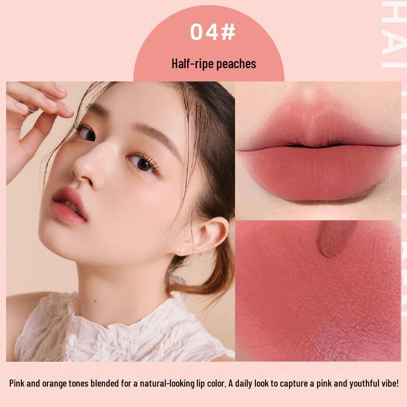 Бархатное облако блеск для губ: Матовая, Стойкая, Устойчивая к размазыванию помада и блеск