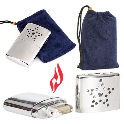 Stable Mini Metal Alloy Reusable Furnace Winter Hand Warmer Pocket Handy Winter Heater