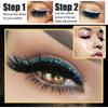 Eyelash Stickers Reusable Glitter Eyeliner False Eyelash Stickers Nightclub Stage Eye Makeup Stickers Lazy Eyeliner False Eyelashes Stickers