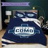 Como 1907 Pattern Bedding uilt Set uilt Cover Pillowcase Home Decoration Birthday Gift (1 * duvet cover + 2 * pillowcase without core)