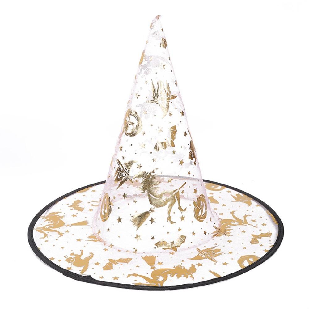 Hot Sale Gauze Halloween Ball Hat Parties Dress Up Cosplay Prop Headwear Costume Props Funny Costume Cap Gift