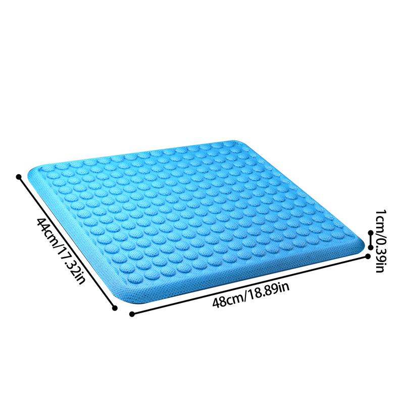 Охлаждающий гель Подушка для автомобильного сиденья с ледяным гелем Мягкая подушка для амортизации точек давления Подушка для автомобилей Автофургонов Грузовиков Внедорожников