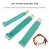 Electronic Contact Tool for Microcontroller Programming, Individual Color-Identified Lines, Insulated Body and Metal Contacts