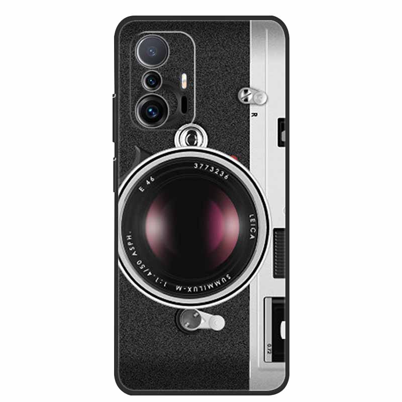 Чехол для Xiaomi 11T Pro Животные Защитный Мягкий Силиконовый Чехол для Телефона для Xiaomi Mi 11T Pro 5G Ударопрочный Mi11T Волк Чехол