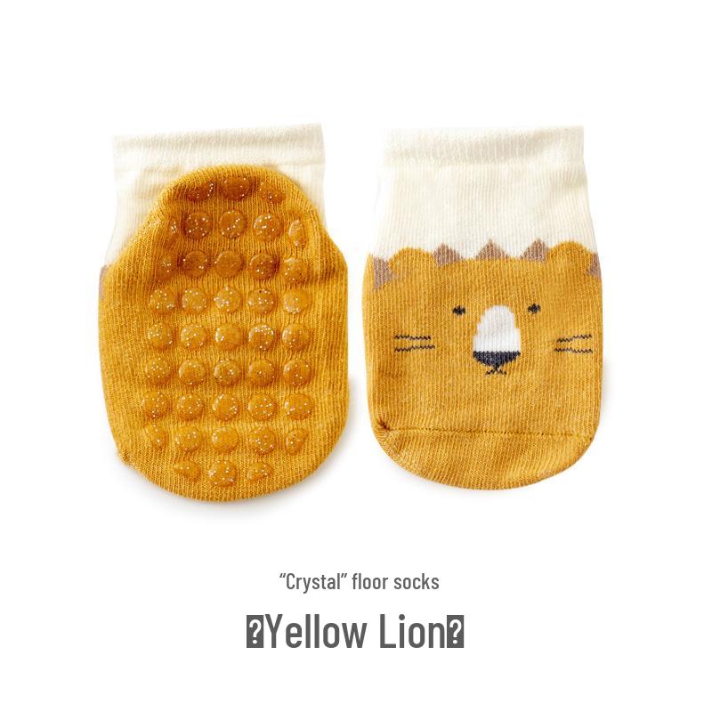 Детские нескользящие хлопковые носки для мальчиков и девочек - Весенне-осенний стиль