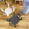 Cute Water Cup Pad Anti-scald Heat Insulation Cat Mug Holder 3D Print Cat Coasters Countertops