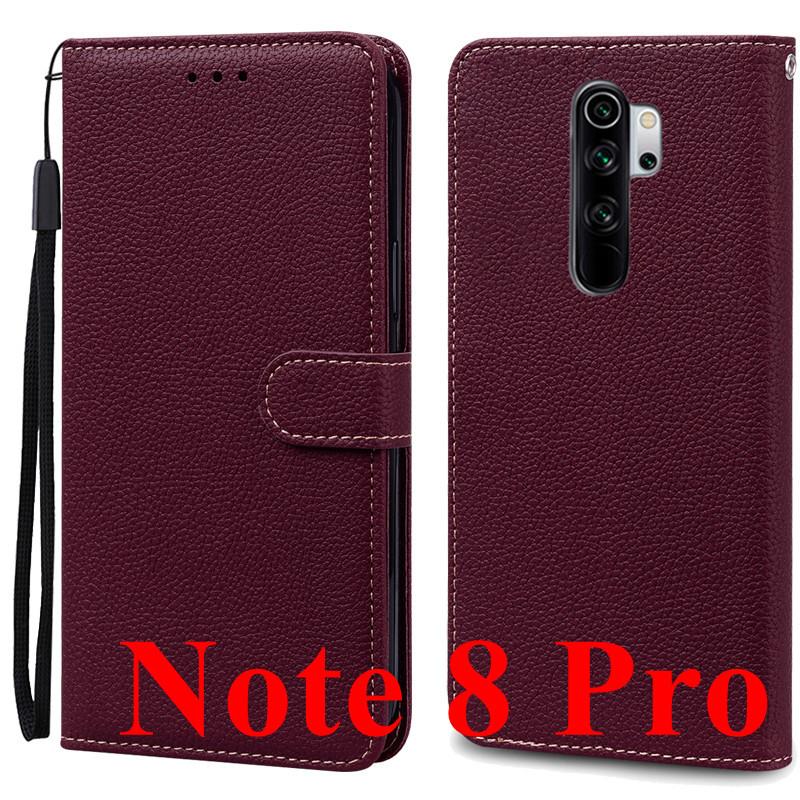 For Xiaomi Redmi Note 8 Pro Case Silicon Leather Wallet Phone Case for Redmi Note 8 Case Redmi Note 8 Pro Flip Case Coque Fundas
