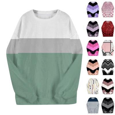 Женская мода зимняя принтованная женская пижама с длинным рукавом