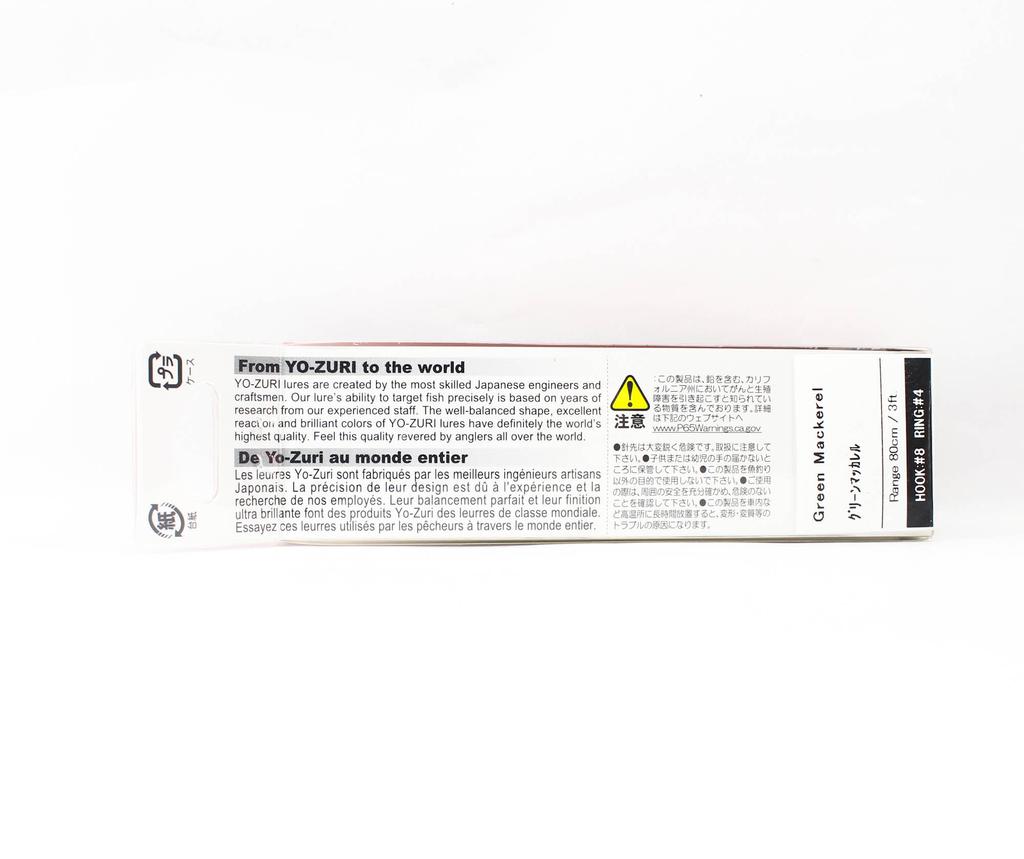 Yo Zuri Воблер Crystal Minnow 90 мм Плавающий R1123-HCL (9838)