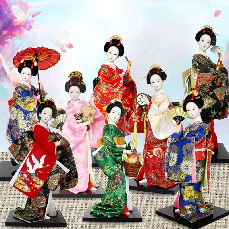 BESTOYARD танцующая майко японская кукла японские сувениры подарки для иностранцев кукла в японском кимоно кукла гейши модель восточная кукла украшение