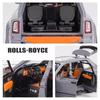 Large Size 1:20 Rolls Royce Cullinan AE86 Car Model Toy Music Light Pull-back Free Wheeling Vehicle Models Children Adult Gifts