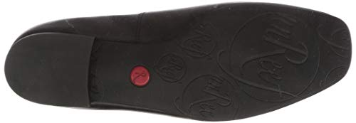 Женские лоферы без задника, черные, размер 23.0 см, 2E