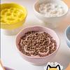 Керамическая Миска для Медленного Кормления Кошек Милая Многофункциональная Миска для Питомцев на Высокой Ножке Большая Вместимость Противоопрокидывающаяся Миска для Кормления Собак Контейнер для Воды