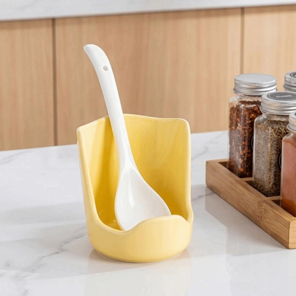 Non-Slip Soup Spoon Rack Heat-Resistant Kitchen Storage Rack For Kitchen