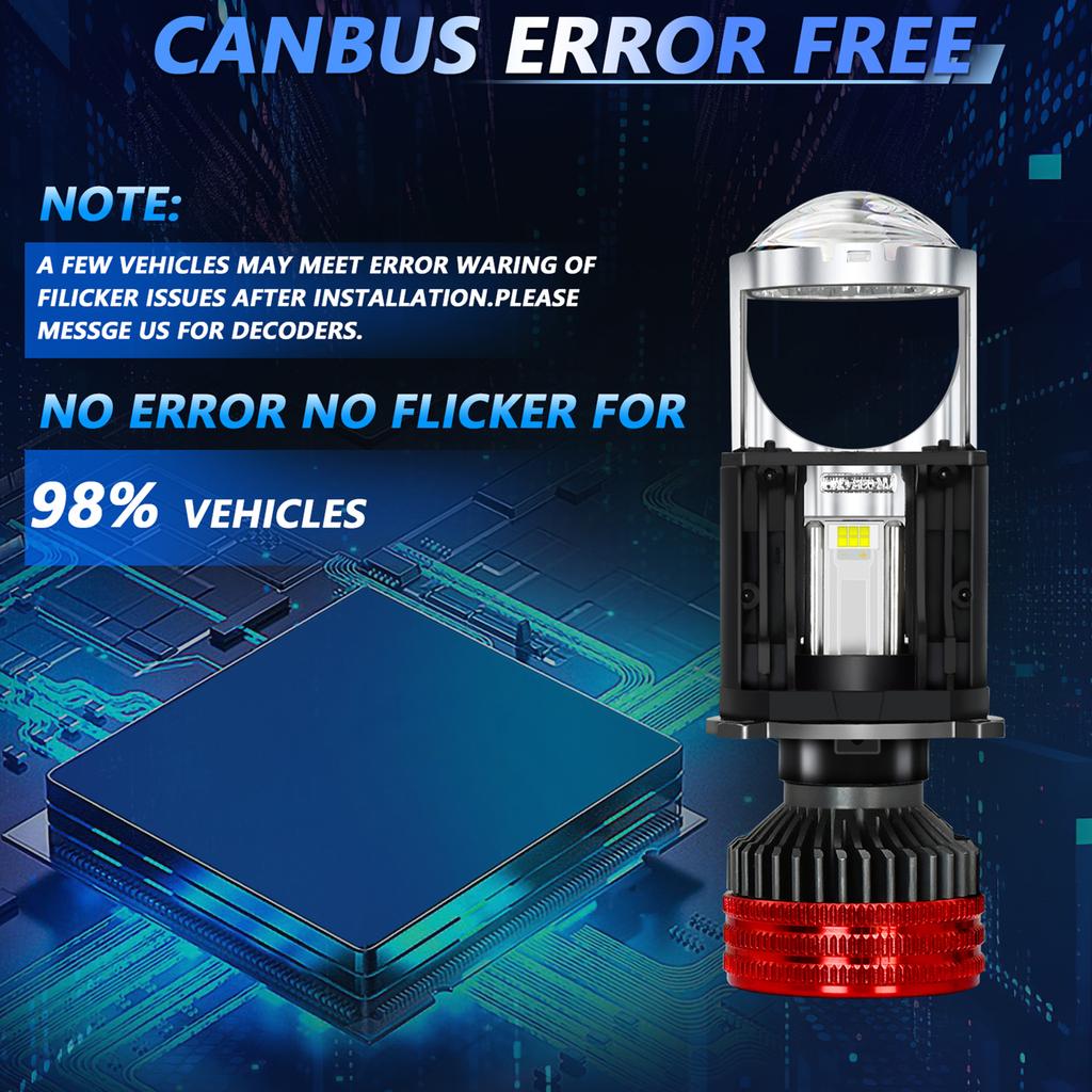 Светодиодные лампы H4 для фар, 40000LM 110W, суперяркие автомобильные светодиодные фары, комплект для переоборудования, 6000K, белый цвет