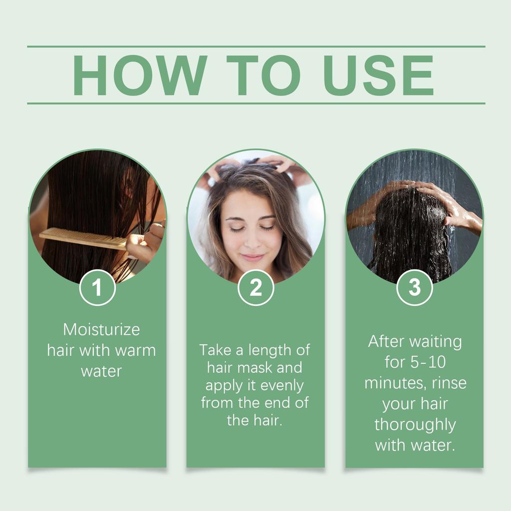 Nourishing Hair Mask Keratin Hair Mask Argan Oil Hair Mask Glossy Hair Mask Reduces Split Ends And Nourishes The Scalp