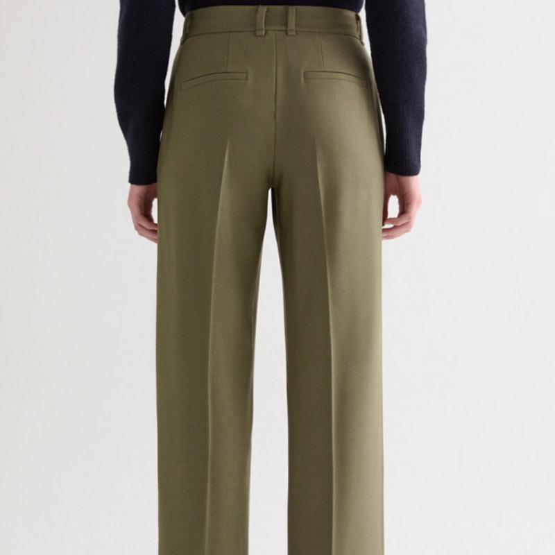  Она S Miss Formal One Tuck Straight брюки SwwSlo41030 Lk