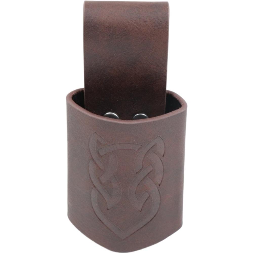 PU Leather Medieval Sword Holder Retro Knight Sheath Scabbard Cosplay Accessories