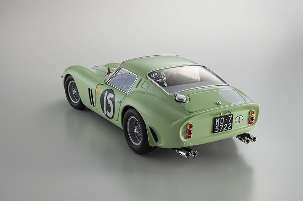 Kyosho Original Scale Scale Ferrari 250GTO 1962 Goodwood Finished Product KS08438C 1/18 #15 (Light Green)