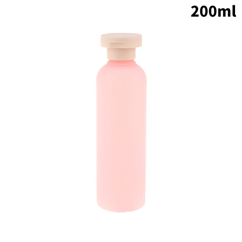 200ML Plastic Shampoo Shower Gel Foaming Soap Dispensers Refillable Bottles Flip Lotion Bottles