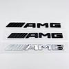 3d ABS Black  AMG Emblem Letters Car Trunk Badge For Mercedes Benz W204 W205 W176 W177 W212 W213 AMG Sticker Accessories