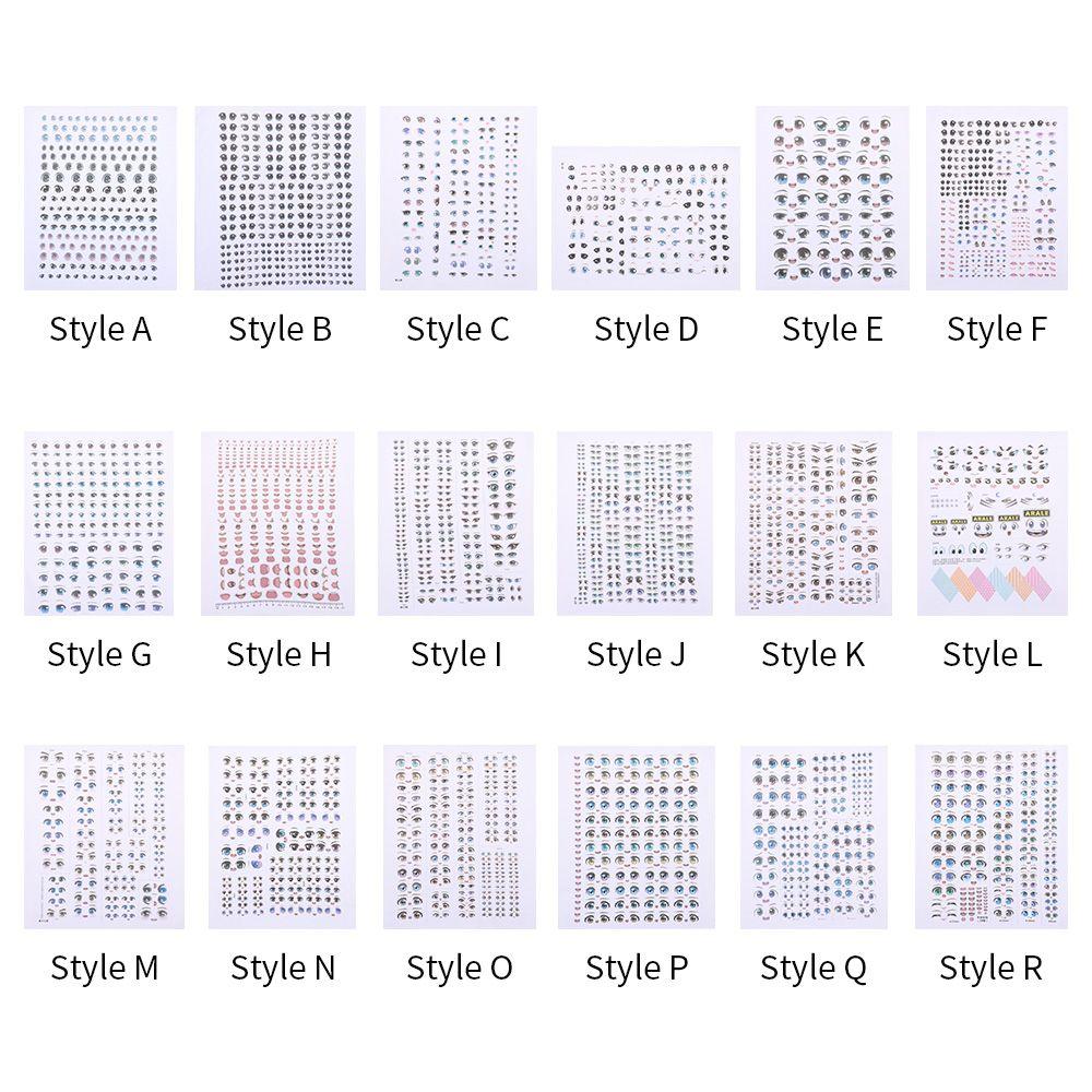 Куклы Пошив Макияж Одевание Игрушка Вязаная крючком кукла Тканевые глаза рот Кукольный глаз Кукольные глаза рот Костюм