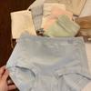 6pcs/lot Panties Female Comfortable Basic Mid Waist Underwear for Women 5A Girls' Underwear Traceless Pure Cotton Briefs Lingerie