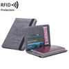 Держатель для RFID-паспорта: Многофункциональный кошелек для путешествий для защиты билетов, карт и документов
