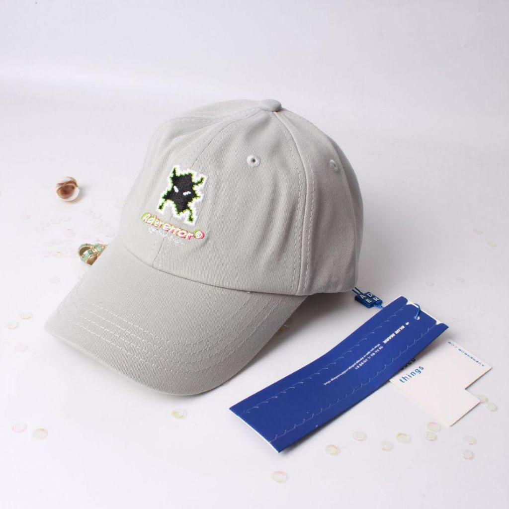 Маленький монстр Ader Вышитая повседневная бейсболка в корейском стиле - Модная унисекс бейсболка с надписью и козырьком