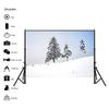 Winter Nature Landscape Photography Background Snow Mountain Forest Studio Photo Backdrops Christmas Theme Living Room Wall Hanging Tapestry Decor