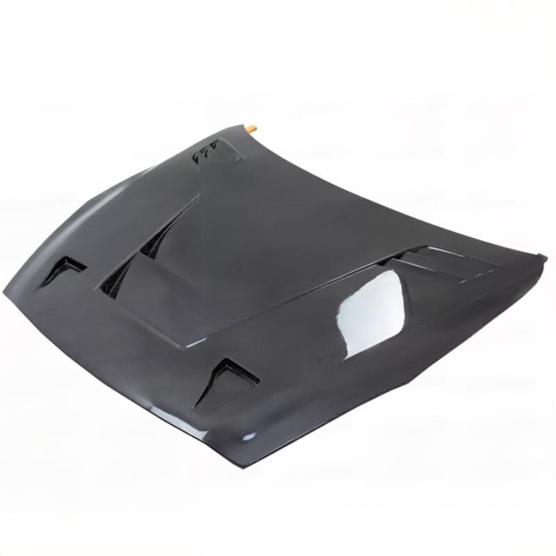 Nissan GTR35 TS-Style Carbon Fiber Engine Hood Replacement