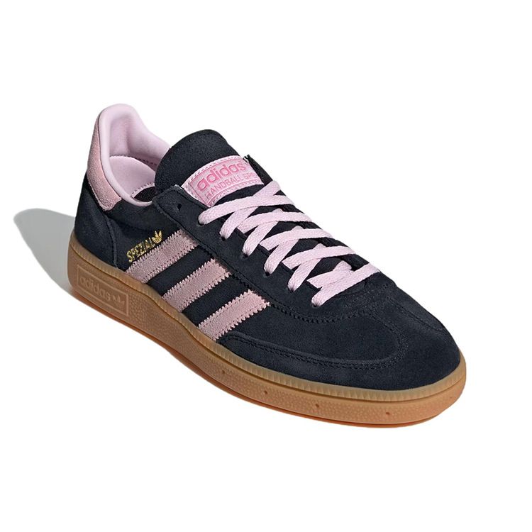 Adidas Женские кроссовки для гандбола Spezial Black Clear Pink Gum Core-Black IE5897