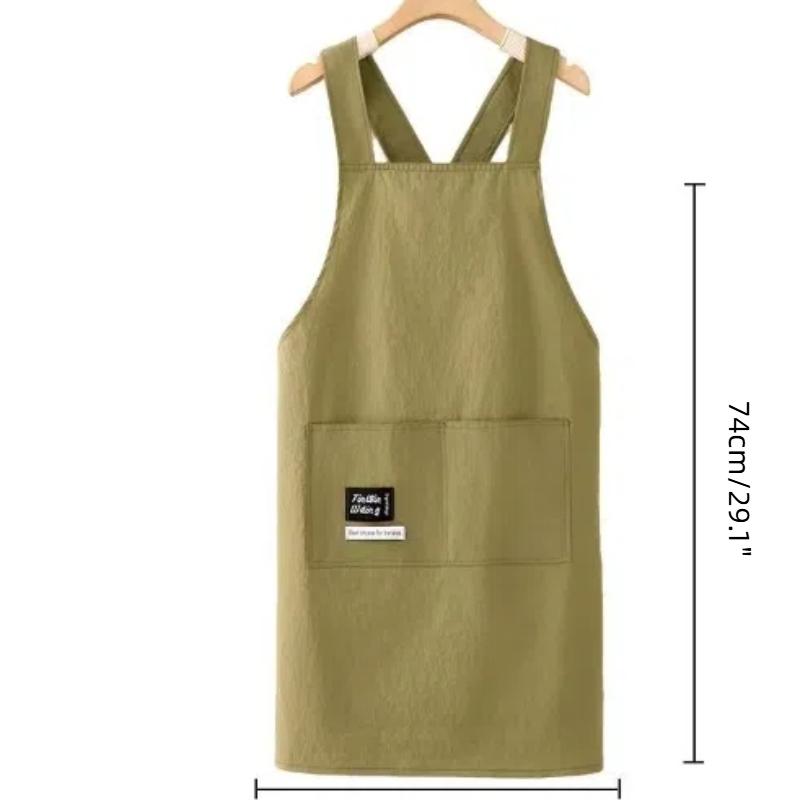 Cooking Kitchen Aprons Breathable Wear Resistant Adult Waist Aprons Anti Fouling Soft Restaurant Work Clothes Home
