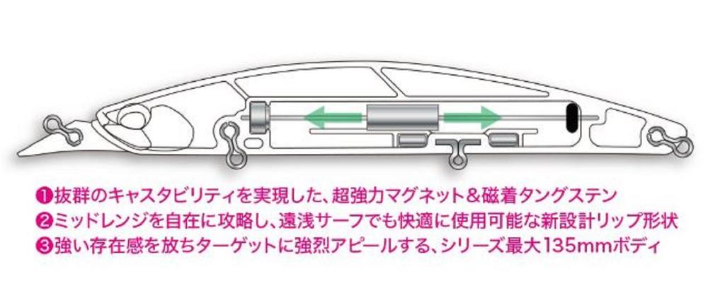 DUO Beach Walker 135 MD Sinking Lure ADA0119 (8294)