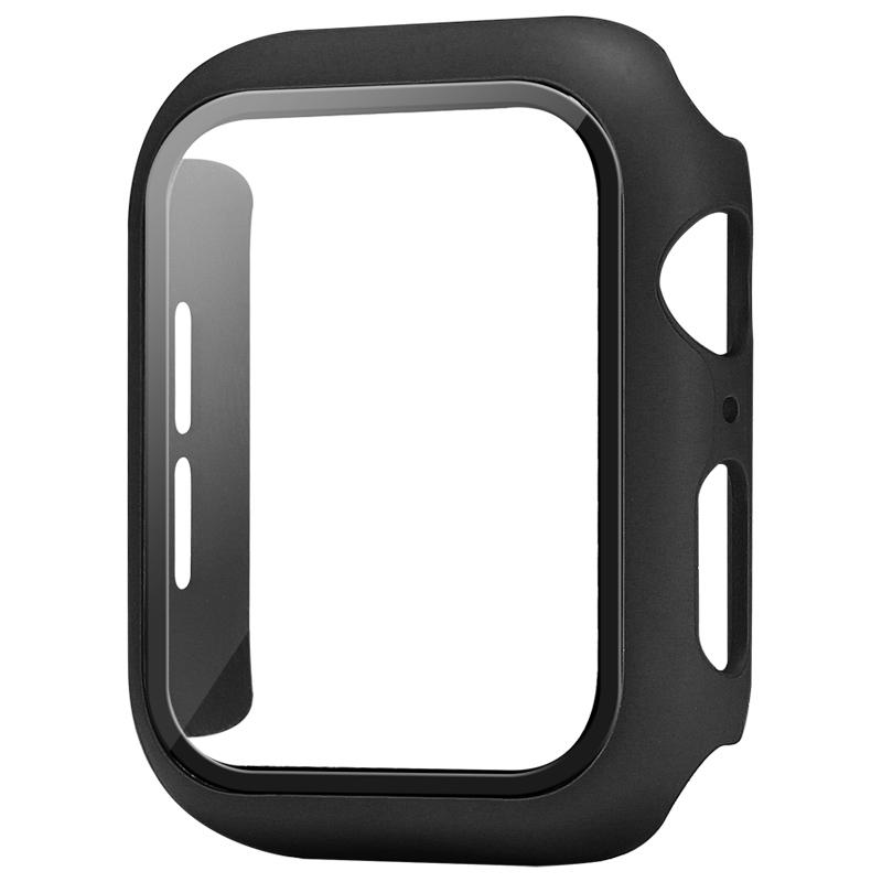 Tempered Glass Screen Protector Case Cover For Apple Watch Series 9 Ultra 8 7 6 4 3 2 1 SE 49MM 4MM 41MM 40MM 44MM 42MM 49 MM